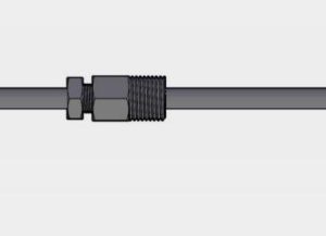 DM-403 Movable Thread Mounted Junction Box Platinum Resistance