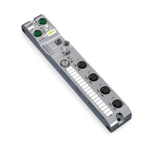 WAGO 765-1204/100-000 8-channel digital input/output; EtherCAT; DC 24 V / 2.0 A; 4xM12 connection; SlimLine