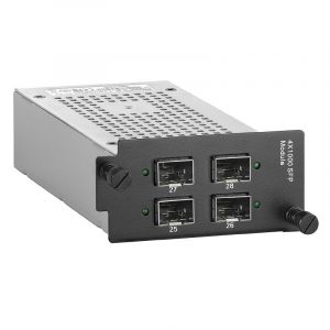 Weidmuller   IE-SWM-SL04-4GESFP+ Media interface module for modular switch, 10-Gigabit Ethernet, Number of ports: 4x 10GBaseSFP+ slot, -40 °C...60 °C  Item No. 2779220000