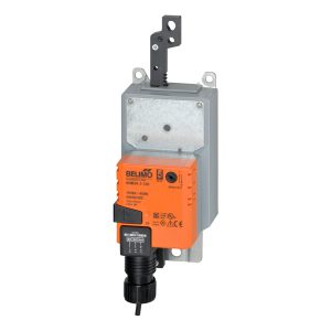 Belimo  AHB24-SR-200 Damper Actuator, 450 N [100 lbf], Non fail-safe, AC/DC 24 V, 2...10 V, cable, Modulating