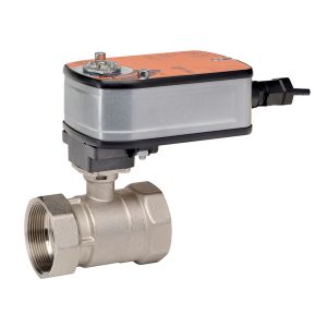 Belimo   B207+LF120 US Characterized Control Valve (CCV), DN 1/2" [15], 2-way, Cv 0.3  Valve Actuator, Spring return, AC 120 V, On/Off Actuator fitted