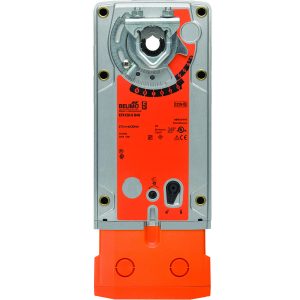 Belimo EFX120-S N4H Damper Actuator, 270 in-lb [30 Nm], Spring return, AC 100...240 V, On/Off, 2x SPDT, NEMA 4