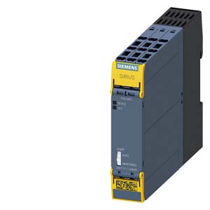 SIEMENS 3SK1111-2AB30 SIRIUS safety relay Basic unit Standard series Relay enabling circuits 3 NO contacts plus Relay signaling circuit 1 NC contact Us = 24 V AC/DC Spring-type terminal (push-in)