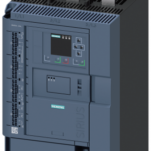 Siemens 3RW5548-2HA04: SIRIUS 3RW55 soft starter, standard, 200...480 V, 48 A, 110...250 V AC/DC control voltage, 3-phase motor control, with digital inputs/outputs, analog output, and removable terminal block.