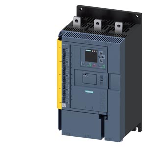 Siemens 3RW5548-2HF04: SIRIUS 3RW55 soft starter, standard, 200...480 V, 48 A, 110...250 V AC/DC control voltage, 3-phase motor control, with digital inputs/outputs, analog output, and removable terminal block.