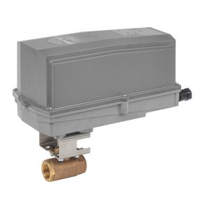 Belimo B2050VS-01+GRCX120-SR-T N4 Ball Valve (VS), DN 1/2" [15], 2-way, Cv 1  Valve Actuator, Non fail-safe, AC 100...240 V, Modulating, NEMA 4X Actuator fitted  Please note: Due to a supplier issue, certain NEMA 4 actuator covers will be supplied in gray instead of orange until further notice. This change ensures uninterrupted shipping, and the same protective properties and product specifications.