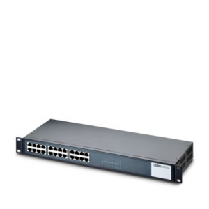 2891041 / FL SWITCH 1824 Phoenix Contact Ethernet switch, 24 Ethernet ports on the front in RJ45 format, automatic detection of 10 or 100 Mbps data transmission rate