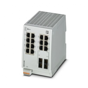 2702906 / FL SWITCH 2214-2FX SM Phoenix Contact Managed Switch 2000 series, 14 RJ45 ports 10/100 Mbps, 2 SC single mode 100 Mbps, degree of protection