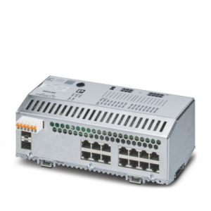 1043423 / FL SWITCH 2414-2SFX Phoenix Contact Managed Switch 2000 series, 14 RJ45 ports 10/100 Mbps, 2 SFP ports 100 Mbps, degree of protection