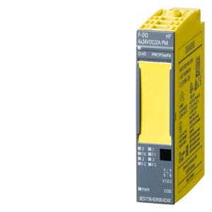 6ES7136-6DB00-0CA0 SIMATIC DP, Electronics module for ET 200SP, F-DQ 4X24 V DC/2A, 15 mm width, up to PL E (ISO 13849) up to SIL 3 (IEC 61508)