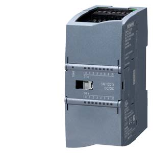 6ES7223-1BH32-0XB0 SIMATIC S7-1200, Digital I/O SM 1223, 8 DI/8 DO, 8 DI 24 V DC, Sink/Source, 8 DO, transistor 0.5 A