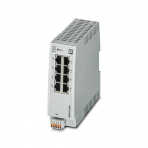 1009220 / FL SWITCH 2308 PN Phoenix Contact Managed Switch 2000 series, 8 RJ45 ports 10/100/1000 Mbps, degree of protection: IP20