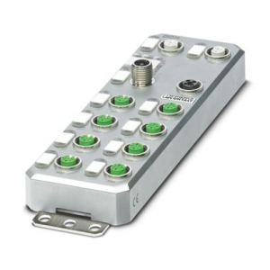 2701518 / AXL E PN DI8 DO4 2A M12 6M Phoenix Contact Axioline E, Digital I/O device, PROFINET, M12 connector, Digital inputs: 8, 24 V DC, connection technology