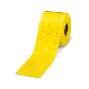 830412 / WMTB HF (55X25)R YE Phoenix Contact Cable marker, Roll, yellow, unmarked, can be labeled with: THERMOMARK E.300 (D)/600 (D)