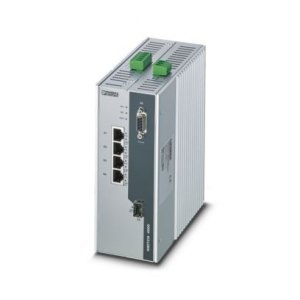 1026924 / FL SWITCH 4000T-4POE-SFP Phoenix Contact Managed PoE Switch 4000 series, 1 SFP port 100/1000 Mbps, 4 RJ45 ports 10/100 Mbps, degree of protection