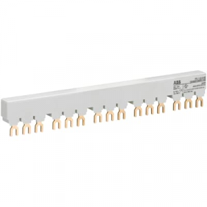 1SAM201906R1105 / PS1-5-0-65 ABB 3-phase busbars ensure a quick and safe connection of 5 MS132 or MS116 manual motor starters without lateral auxiliary contacts