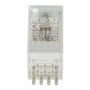 1SVR405613R3000 / CR-M230AC4 ABB pluggable interface relay is a miniature relay, which is to be plugged into a suitable ABB CR-M socket