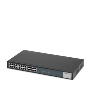 2891057 / FL SWITCH 1924 Phoenix Contact Ethernet switch, 24 Ethernet ports on the front in RJ45 format, automatic detection
