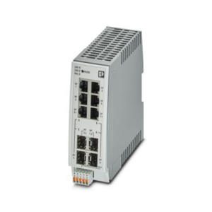 2702653 / FL SWITCH 2304-2GC-2SFP Phoenix Contact Managed Switch 2000 series, 4 RJ45 ports 10/100/1000 Mbps, 2 SFP ports 100/1000 Mbps, 2 Combo ports