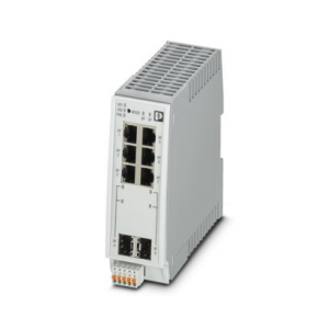 1009222 / FL SWITCH 2306-2SFP PN Phoenix Contact Managed Switch 2000 series, 6 RJ45 ports 10/100/1000 Mbps, 2 SFP ports 100/1000 Mbps, degree of protection