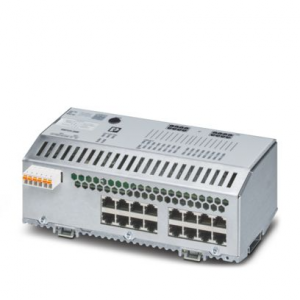 1043416 / FL SWITCH 2416 Phoenix Contact Managed Switch 2000 series, 16 RJ45 ports 10/100 Mbps, degree of protection: IP20, Ambient temperature