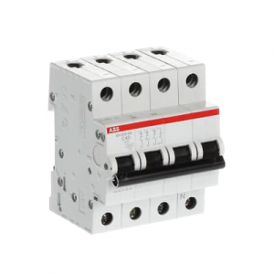 2CDS254001R0804 / S204-C80 ABB S204-C80 Miniature Circuit Breake C-Char., 6kA, 80A, 4P