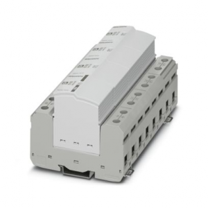 2908264 / FLT-SEC-P-T1-3S-440/35-FM Phoenix Contact Plug-in lightning arrester free of leakage current for higher nominal voltages, in accordance with Type