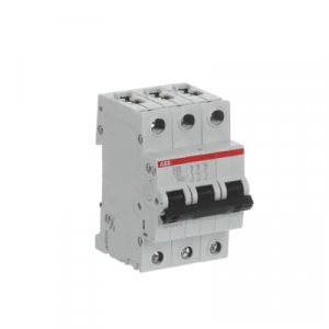2CDS253001R0824 / S203-C100 ABB S203-C100 Miniature Circuit Breake C-Char., 6kA, 100A, 3P