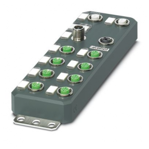2701511 / AXL E PN DIO16 M12 6P Phoenix Contact Axioline E, Digital I/O device, PROFINET, M12 connector, Digital inputs: 16, 24 V DC, connection technology