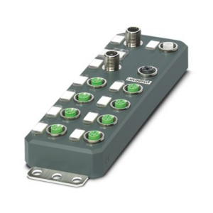 2701499 / AXL E PB DIO16 M12 6P Phoenix Contact Axioline E, Digital I/O device, PROFIBUS DP, M12 connector, Digital inputs: 16, 24 V DC, connection technology