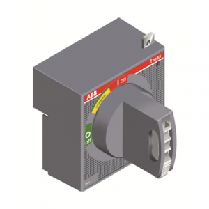 1SDS066506R1 / RHE T6 F STAND. RETURNED ABB ROTARY HANDLE OPERATING MECHANISM STANDARD ADJUSTABLE DEPTH L=500 MM WITH PADLOCK DEVICE AND DOOR INTERLOCK FOR C.BREAKER FIXED T6