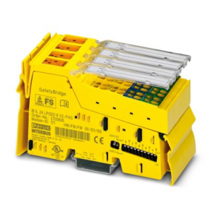 2700994 / IB IL 24 PSDI 16-PAC Phoenix Contact Safety-related digital input module, IP20 protection, for the SafetyBridge V3 and PROFIsafe system