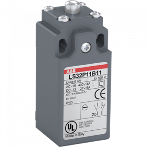 1SBV010311R1211 / LS32P11B11 ABB Standard Limit Switch made of fiber-glass reinforced UL-V0 material