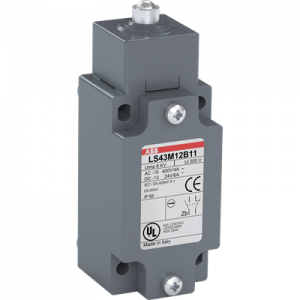 1SBV011612R1211 / LS43M12B11 ABB standard reinforced Limit Switch made of zinc alloy material (Zamak)