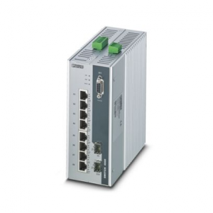 1026923 / FL SWITCH 4000T-8POE-2SFP Phoenix Contact Managed PoE Switch 4000 series, 2 SFP ports 100/1000 Mbps, 8 RJ45 ports 10/100 Mbps, degree of protection