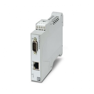 2702764 / GW MODBUS TCP/RTU 1E/1DB9 Phoenix Contact The GW MODBUS TCP/RTU... gateway converts serial based Modbus RTU (or ASCII) to Modbus TCP