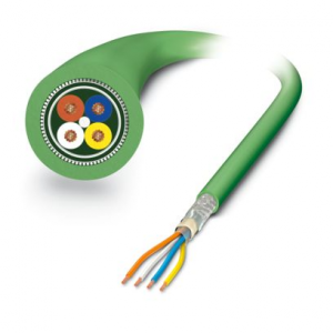 1416376 / VS-OE-OE-93C-100,0 Phoenix Contact By the meter, Data cable, PROFINET CAT5 (100 Mbps), EtherCAT® CAT5 (100 Mbps), shielded, PUR halogen-free