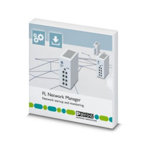 2702889 / FL NETWORK MANAGER BASIC Phoenix Contact SNMP-based software for easy commissioning and monitoring of network components such as switches