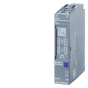 6ES7134-6JD00-0CA1 SIMATIC ET 200SP, Analog input module, AI 4xRTD/TC High Feature, suitable for BU type A0, A1, Color code CC00
