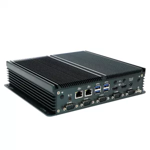 Durable N100 Fanless Embedded System PC Industrial Computer Onboard Alder Lake-N processor DDR4 SODIMM memory slot Max 16G
