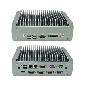 All aluminum alloy structure Wide Voltage Fanless Industrial PC All aluminum alloy structure IBOX-706 Pro