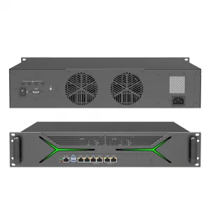 Industrial 2U Computer Rackmount Server ﻿Intel H610 chipset 2U 12/13th gen Core i3/i5/i7 of LGA1700 2 DDR4 U-DIMM memory slots,Max. 64G