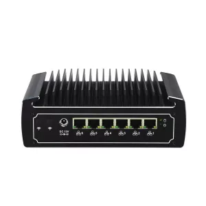 Fanless Design Multi-Lan Firewall mini pc nboard Intel quad core 8th Core i5/i7 2*DDR4 RAM Slot Max Support 32G
