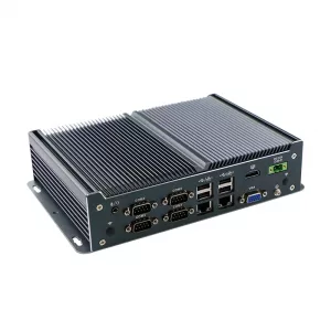 J1900 Fanless Industrial Computer rs485 with pcie slot Intel Celeron J1900 quad core processor 8*USB 6 Com 2*Intel 1000 M Lan