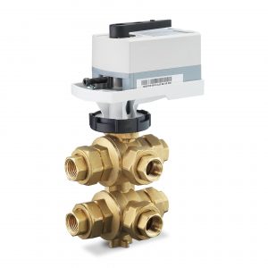 Siemens 171C-10600-0.3-0.3 Six-Way Ball Valves