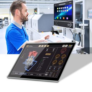 21.5 Inch Industrial PC Panel IP65 Multi-Touch Screen
