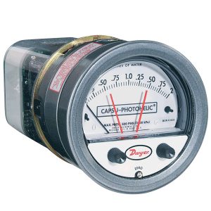Dwyer Series 43000 Capsu-Photohelic Pressure Switch/Gages 43000-0