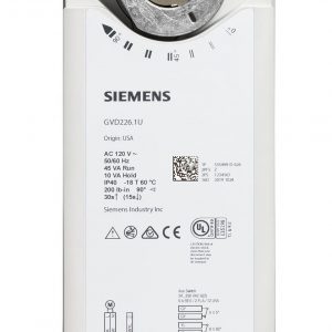 Siemens GVD121.1U Fire and Smoke Damper Actuator