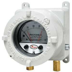Dwyer Series AT23000MR & AT23000MRS Approved Photohelic Switch/Gage