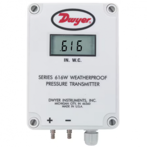 Dwyer Series 616WL Differential Pressure Transmitter 616WL-2-LCD